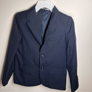 NWOT Cat & Jack Boys Navy Blue Blazer Suit Jacket Size 7